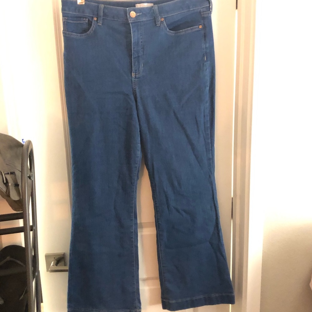 High-waisted Lauren Conrad Flare Jeans